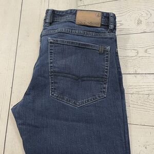 Buffalo David Bitton Men's W34 x L28 Blue Drive-X Basic Dark Wash Denim Jeans